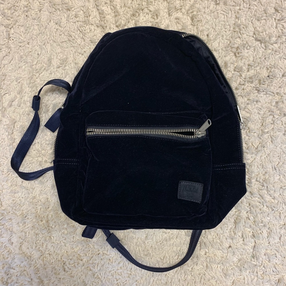 Mini Velvet Backpack